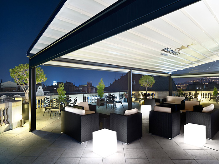 Automated Louvered Roof Manufacturer